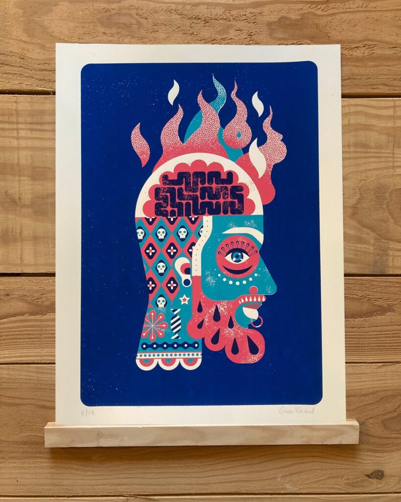 Burning Head